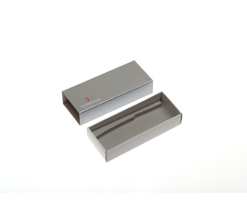 Коробка для ножей VICTORINOX 111 мм толщиной до 4 уровней, картонная, серебристая