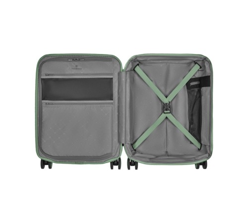 Чемодан VICTORINOX Connex, мятный, поликарбонат Makrolon, 35x23x55 см, 33