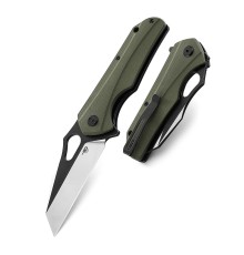 Нож Bestech Operator сталь D2, рукоять G10 зеленая