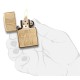 Зажигалка ZIPPO Classic с покрытием High Polish Brass, латунь/сталь, золотистая, 38x13x57 мм