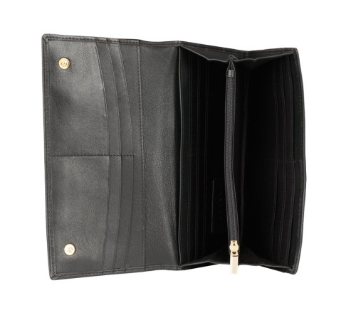 Кошелёк Cross Monaco Black, кожа наппа, гладкая, цвет чёрный, 20 x 11 x 2,5 см