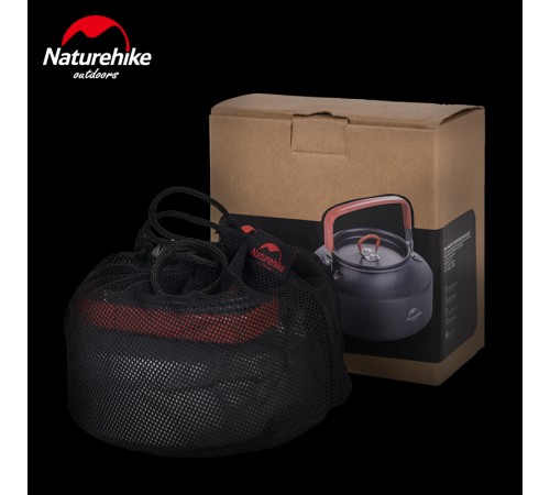 Чайник туристический Naturehike NH17C020-H 1.45л серый