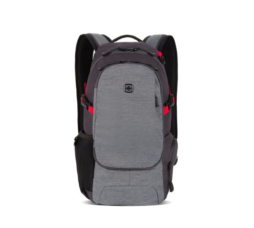 Рюкзак SWISSGEAR, серый, полиэстер, 24 х 15,5 х 46 см, 15,5 л