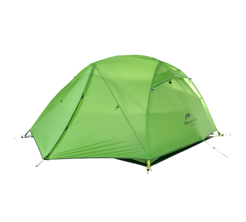 Палатка ультралёгкая Naturehike Star-river 2 с тентом 2-местная Green, 6927595716496