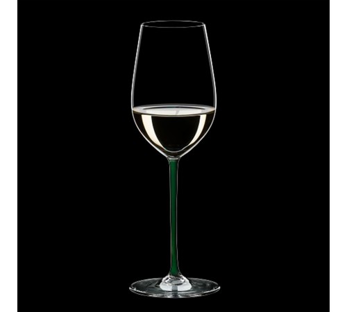 Бокал для вина универсальный Riedel Riesling/Zinfandel Fatto A Mano Green