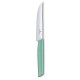 Нож для стейка и пиццы VICTORINOX Swiss Modern, 12 см, с волнистой кромкой, мятно-зелёный