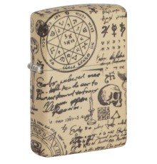 Зажигалка ZIPPO Alchemy Design с покрытием 540 Matte, латунь/сталь, бежевая, матовая, 38x13x57 мм