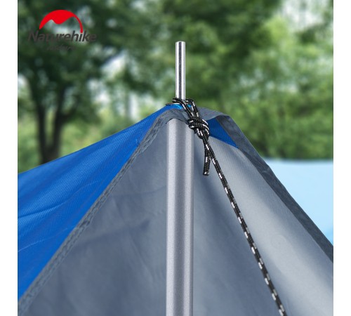 Стойки для тента Naturehike NH19PJ042 оцинкованное железо 2,4 м 4 секции (2шт), 6927595741931