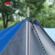 Стойки для тента Naturehike NH19PJ042 оцинкованное железо 2,4 м 4 секции (2шт), 6927595741931