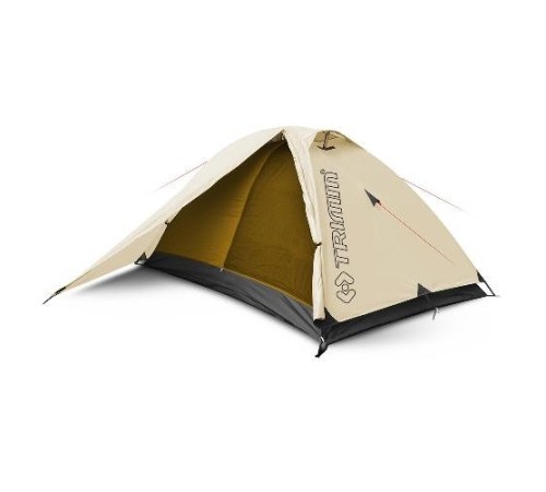 Палатка Trimm COMPACT, песочный 2+1, 48389