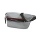 Сумка на пояс SWISSGEAR, светло-серая, полиэстер с плетением рип-стоп, 38 x 5 x 15 см