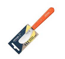 Нож для масла Opinel №117, деревянная рукоять, блистер, нержавеющая сталь, оранжевый, 001936