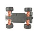 Радиоуправляемая трагги Remo Hobby S EVO-R UPGRADE V2.0 (синяя) 4WD 2.4G 1/16 RTR