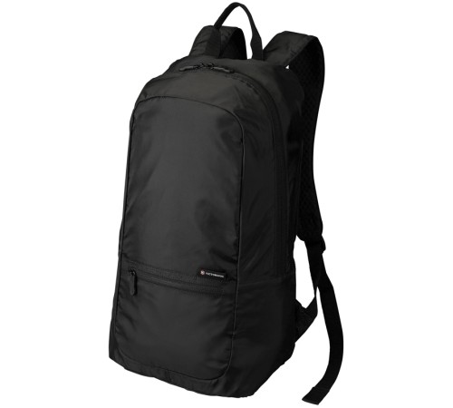 Складной рюкзак VICTORINOX Packable Backpack, чёрный, полиэстер 150D, 25x14x46 см, 16 л