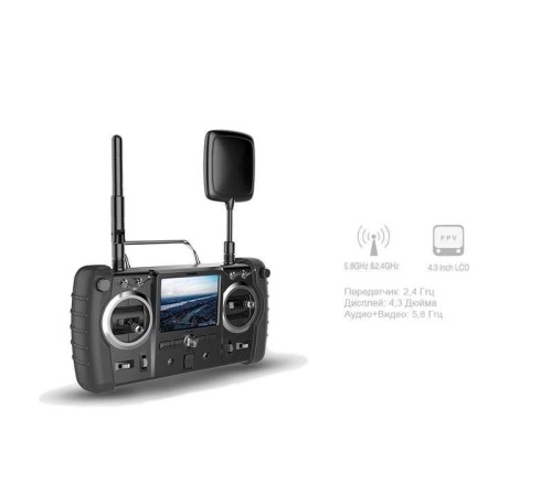 Р/У самолет Hubsan Spy Hawk GPS, HD+FPV, автовозврат, автопилот, компас, 2.4G