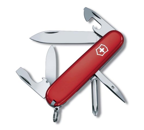 Нож перочинный VICTORINOX Tinker, 91 мм, 12 функций, красный