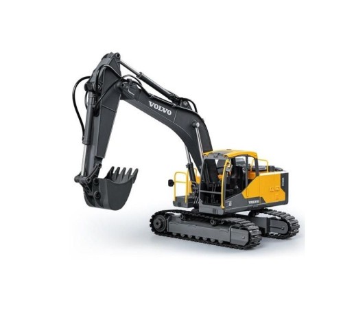 Радиоуправляемый экскаватор Double Eagle Volvo EC160E 1/16, 2.4G, металл, 3 в 1 RTR
