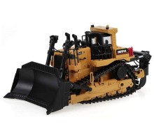 Металлический бульдозер HUI NA TOYS 1/50