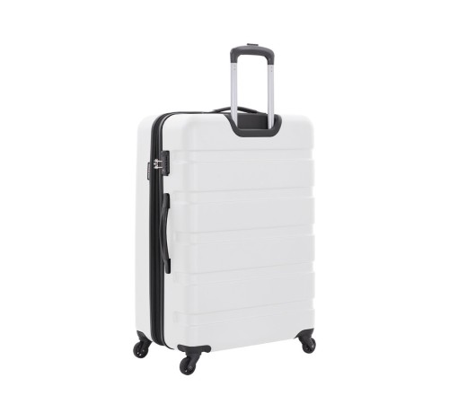 Чемодан SWISSGEAR TYLER, белый, АБС-пластик, 51,5 x 31 x 77 см, 96 л