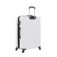 Чемодан SWISSGEAR TYLER, белый, АБС-пластик, 51,5 x 31 x 77 см, 96 л