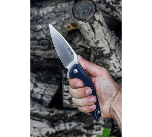Нож Ruike Fang P105 черно-серый, P105-K