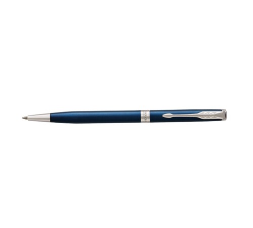Тонкая шариковая ручка Parker ESSENTIAL Sonnet Laque Blue CT
