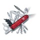 Нож перочинный VICTORINOX CyberTool Lite, 91 мм, 34 функции, полупрозрачный красный