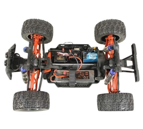Радиоуправляемый монстр Remo Hobby MMAX Brushless UPGRADE (синий) 4WD 2.4G 1/10 RTR