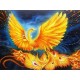 Картина мозаикой 15х20 ЖАР-ПТИЦА (9 цветов)