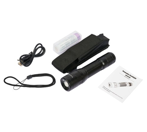 Ручной фонарь SKYWOODS WILD, 2500 люмен, USB-Type C, холодный свет, IP67