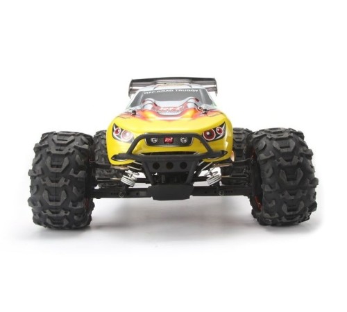 Радиоуправляемая трагги Remo Hobby EVO-R Brushless (зеленая) 4WD 2.4G 1/8 RTR