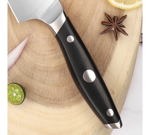 Нож шеф-повара Sunnecko 8 Inch Chef Knife, черный
