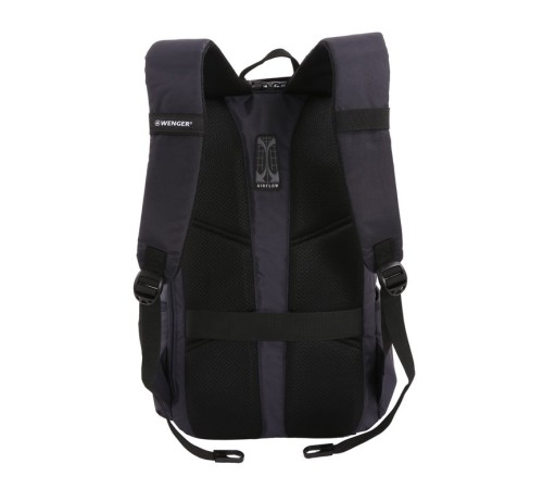 Рюкзак WENGER 15'', синий / чёрный, полиэстер 900D/ М2 добби, 29х15х47 см, 20 л