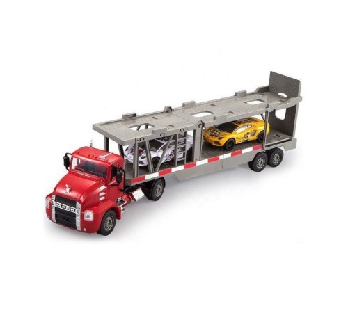 Радиоуправляемый автовоз Double Eagle MACK с машинками 1/26 2.4G RTR