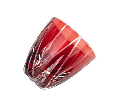 Рюмка TAJIMA GLASS Мерцание звезды 75мл, медно-красная