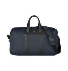 Дорожная сумка VICTORINOX Architecture Urban 2 Weekender, синий, полиэстер/кожа, 24x56x30 см, 45 л