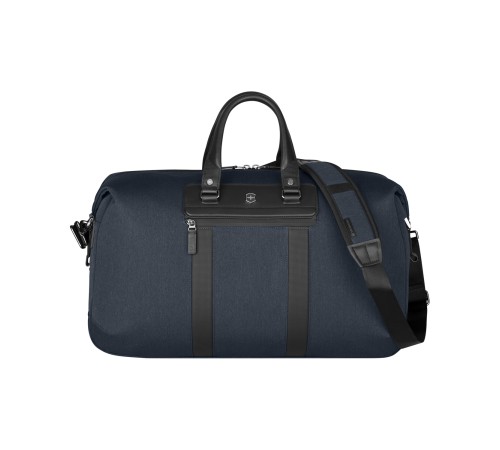 Дорожная сумка VICTORINOX Architecture Urban 2 Weekender, синий, полиэстер/кожа, 24x56x30 см, 45 л