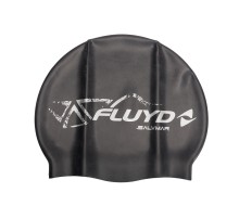 Шапочка для плавания силиконовая FLUYD SILICONE черная
