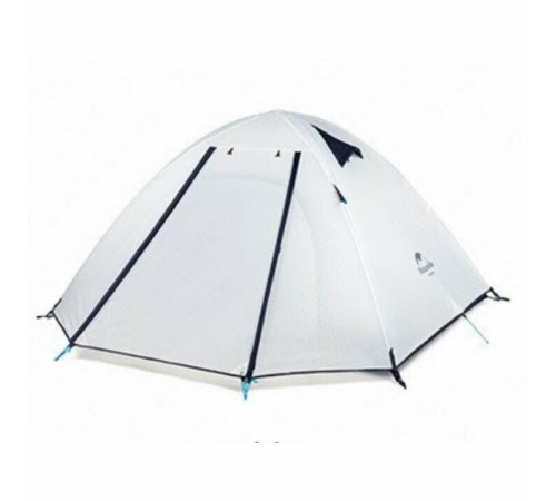 Палатка  Naturehike P-Series NH18Z033-P 210T/65D трехместная, белая, 6927595729663