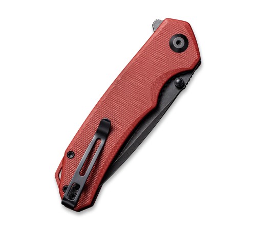 Складной нож CIVIVI Brazen D2 Steel Black stonewashed Handle G10 Burgundy C2023B