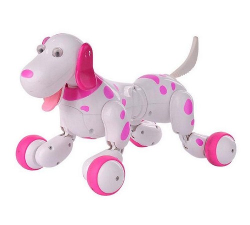 Радиоуправляемая робот-собака HappyCow Smart Dog 2.4G (розовая)