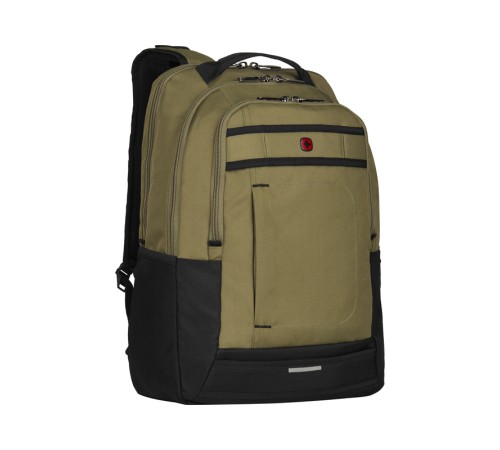 Рюкзак WENGER 16'', зеленый, полиэстер, 34 x 24 x 45 см, 24 л