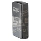 Зажигалка ZIPPO Classic с покрытием Black Ice®, латунь/сталь, чёрная, глянцевая, 38x13x57 мм