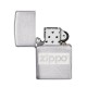 Подарочный набор ZIPPO: фляжка 89 мл и зажигалка, латунь/сталь, серебристый, в коробке с подвесом