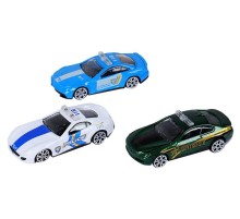 Набор металлических машинок AUTODRIVE Гоночные машины 3шт. в/к 23*9,4*4см.