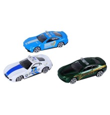 Набор металлических машинок AUTODRIVE Гоночные машины 3шт. в/к 23*9,4*4см.
