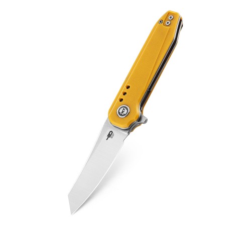 Нож Bestech Syntax сталь 14C28N, рукоять G10 желтая