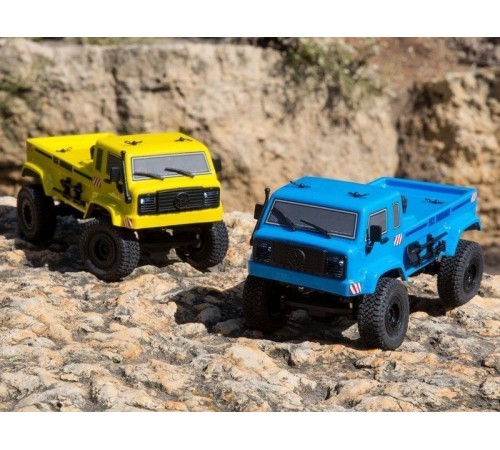 Краулер ECX 1:24 Scaler Crawler Barrage UV 4WD, электро, RTR (синий)