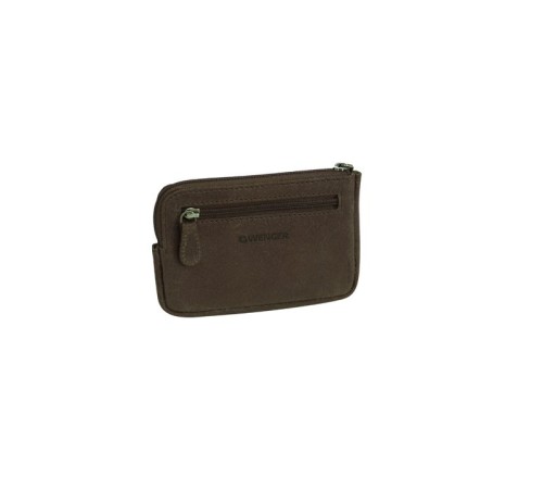 Ключница WENGER Street Hunter, коричневый, воловья кожа, 12х1,5х7,5 см
