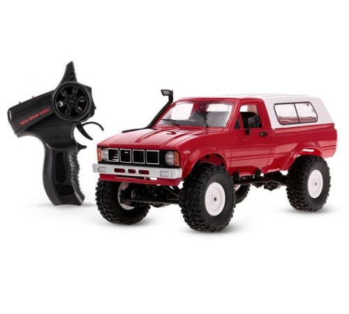 Радиоуправляемая машина WPL пикап Hilux (красная) 4WD 2.4G 1/16 RTR
